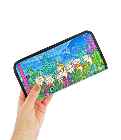 Billetera clásica diseño Alpacas