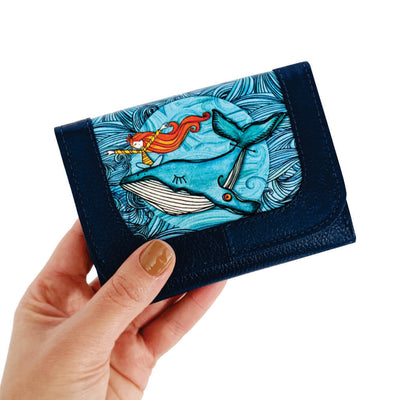 Billetera pequeña diseño Ballena