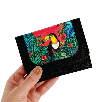 Billetera pequeña diseño Tucán