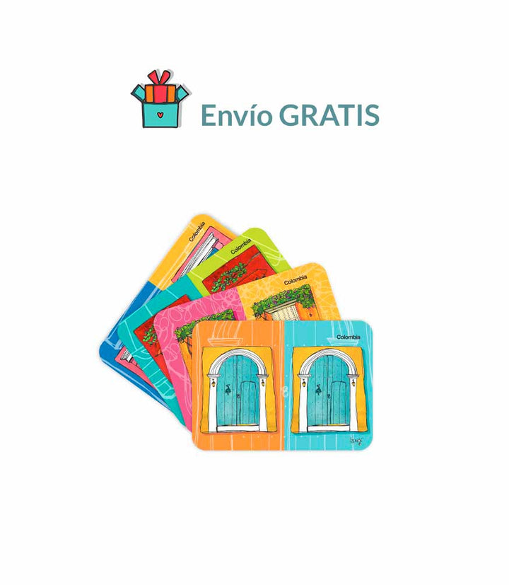 Juego de individuales Colombia