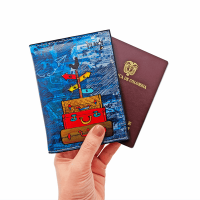 Portapasaportes diseño Maletas