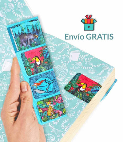 Separadores de libros diseño Trazos