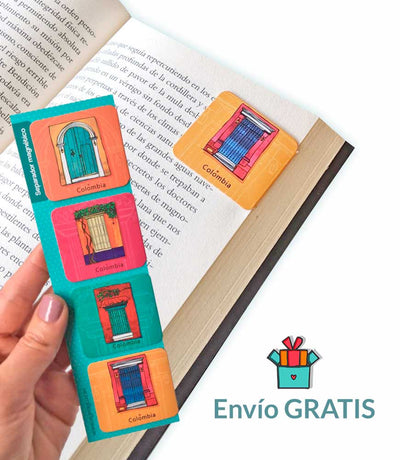 Separadores de libros diseño Puertas de Colombia