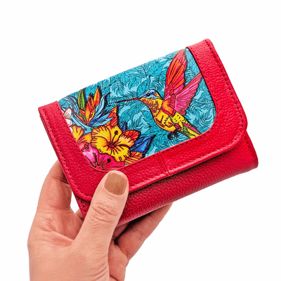 Billetera pequeña diseño Colibrí